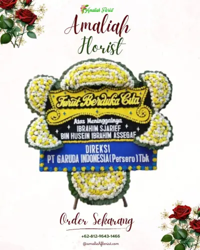 Papan Bunga Duka di Soya